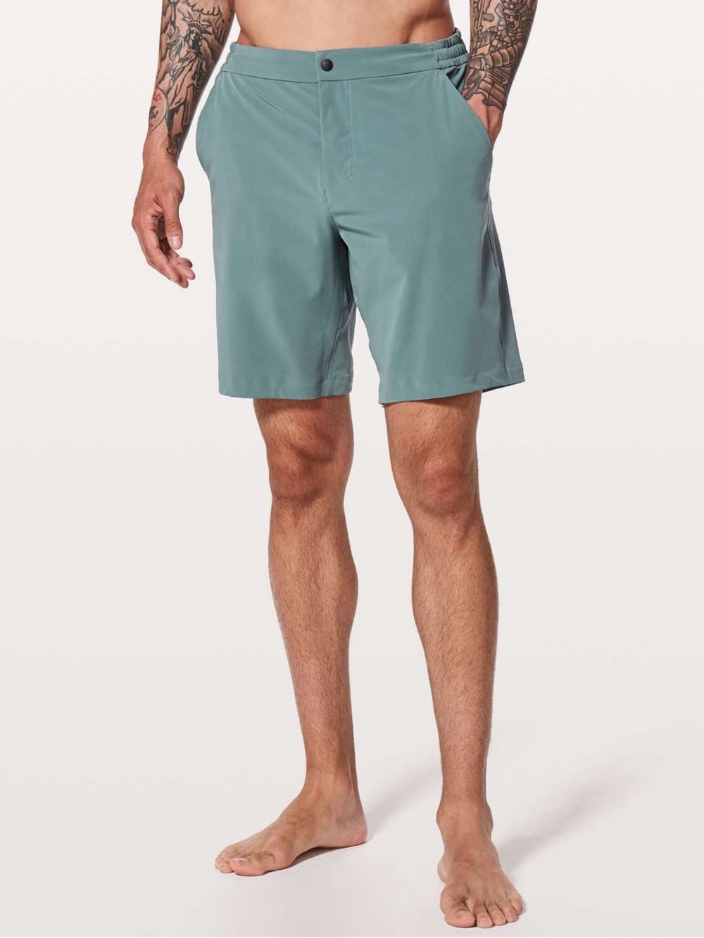Lululemon Commission Short *Swim 9"
Mystic Green unlined ABC